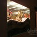 Фото. Сухий акваріум, нічне підсвітлення. Вид з коридору. кв.вул.Урлівська