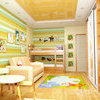 Дизайн детской для двух детей в квартире ул.Лаврухина