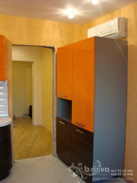 Ремонт квартири на Урлівській. Фото кухні після ремонту
