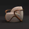 3d model Giorgetti Hug armchair