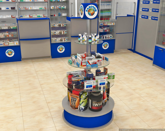 Дизайн інтер'єру аптеки