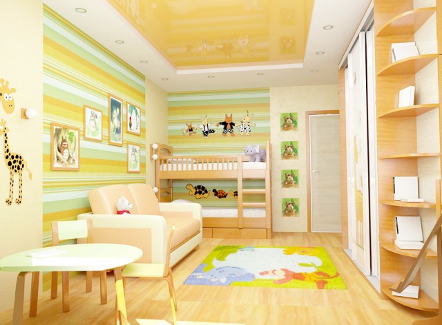 Дизайн дитячої в квартирі по вул.Лаврухіна