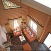 Гостиная в деревянном доме в стиле прованс. с. Хотив