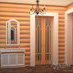 Прихожая в деревянном доме в стиле прованс.  с. Хотив