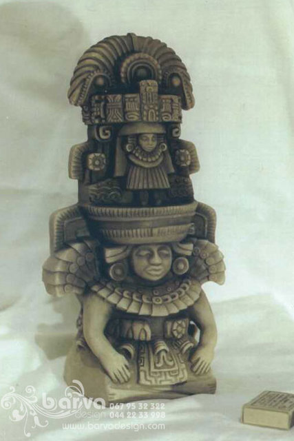 Стелла правителя майя