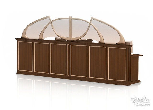 Дизайн меблів. Дизайн модульний банківських стійок