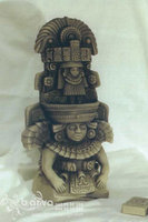 Керамика, стелла правителя майя