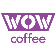 Дизайн логотипу мережі кав'ярень WOW coffee